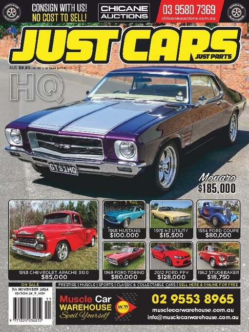 Title details for Just Cars by JUST AUTO Classifieds Pty Ltd - Available